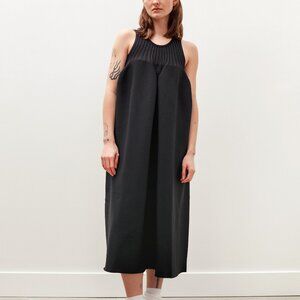 CFCL Pottery Black Sleeveless Bust Flare Dress